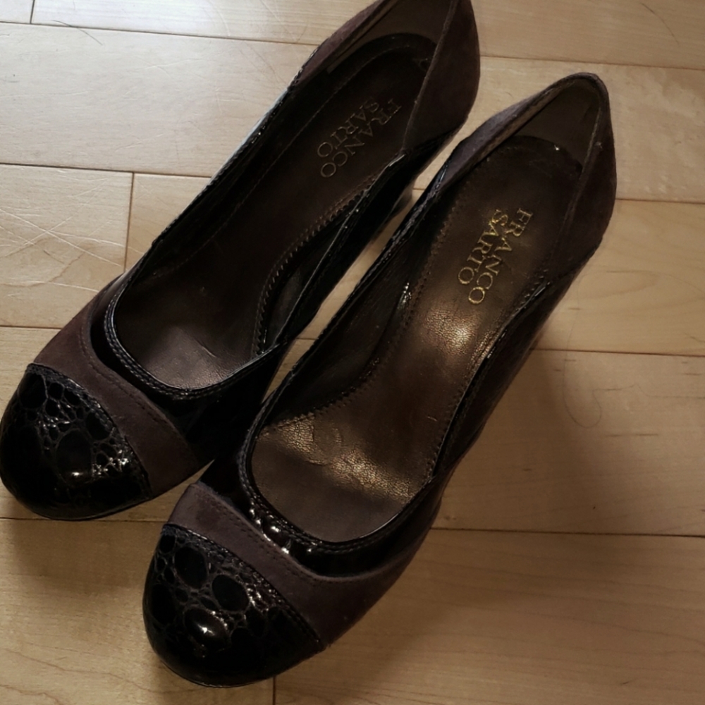 Franco sarto brown pumps